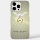 Search for peace iphone cases Typography