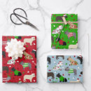 Search for bulldog christmas wrapping paper Pets