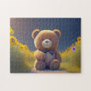 Search for teddy bear puzzles Brown
