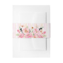 Search for invitation belly bands Floral