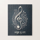 Search for music notes puzzles Musical
