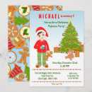 Search for pajama christmas invitations Christmas pyjamas party