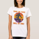 Search for halloween treat tshirts Bigfoot