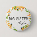 Search for big sister baby shower badges Bee