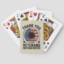 Search for military playing cards America