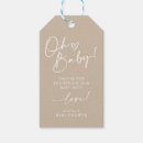 Search for favour tags Baby shower