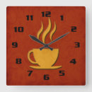 Search for stylish kitchen clocks Coffee