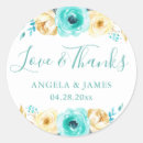 Search for mint green and gold stickers Bridal shower