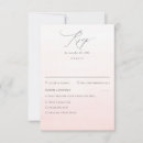 Search for soft rsvp cards Elegant script
