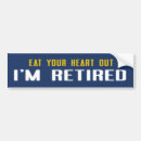 Search for senior citizen bumper stickers Retired