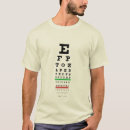 Search for eye chart mens clothing doctor