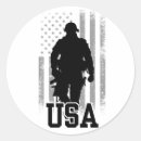 Search for usa round stickers Military
