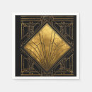 Search for art deco napkins Black