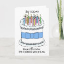 Search for cartoon 50th birthday cards Cake