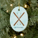 Search for cross oval christmas tree decorations Ski