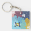 Search for modern art key rings Colourful