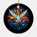 Search for white dove christmas tree decorations Christian