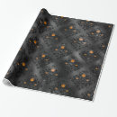 Search for orange and black wrapping paper Vintage