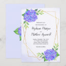 Search for purple hydrangea invitations Elegant