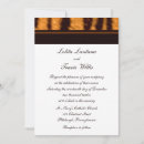 Search for tiger wedding invitations Elegant