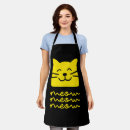 Search for meow aprons Cat lover