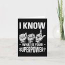 Search for superpower cards Language