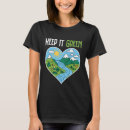 Search for keep the change tshirts Earth