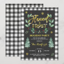 Search for flannel and frost Holiday cocktail party