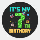 Search for 7th birthday boy stickers Pixel