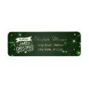 Search for be jolly return address labels Snowflakes