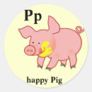 Search for happy pig stickers Kids