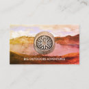 Search for wilderness business cards Hiking guide