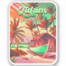 Search for watercolor palm tree stickers Destination
