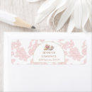 Search for tea time return address labels Tea party baby shower