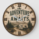 Search for adventure awaits clocks Camper
