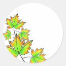 Search for red maple leaf stickers Fall