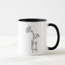 Search for birth month flower mugs January
