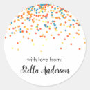 Search for generic birthday stickers Colourful