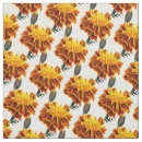 Search for marigold fabric Watercolor