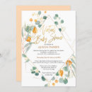 Search for lily baby shower invitations Watercolor
