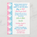 Search for cat paw print invitations Pink