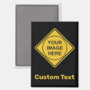 Search for traffic signs magnets Warning