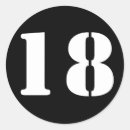 Search for a 18 sticker stickers Text