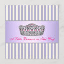 Search for lavender princess baby shower invitations Purple