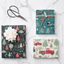 Search for car christmas wrapping paper Winter