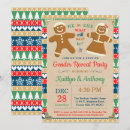 Search for gingerbread gender reveal invitations Festive