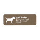 Search for bull terrier return address labels Dog