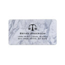 Search for law firm return address labels Scales of justice