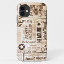 Search for newspaper iphone cases Vintage