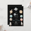 Search for blast off birthday invitations Blue